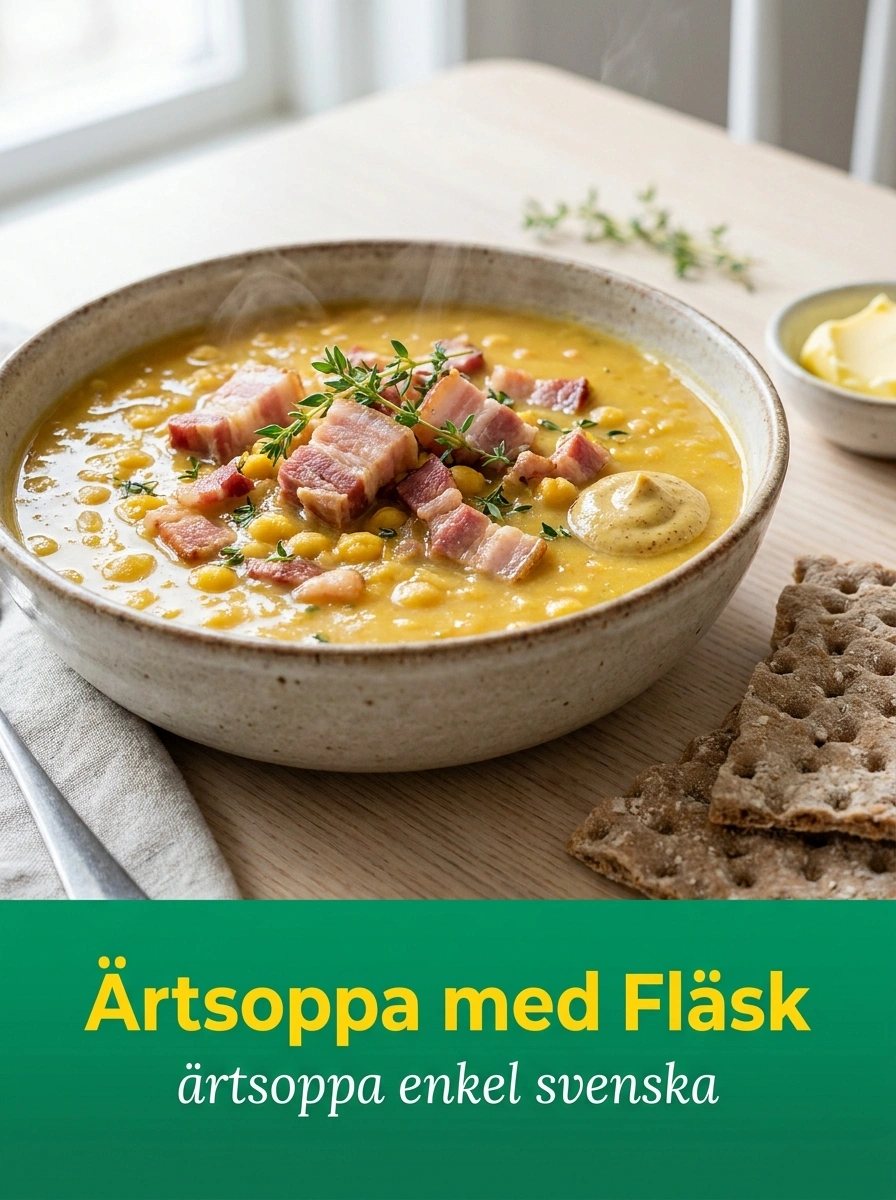 Ärtsoppa med Fläsk – Klassisk Svensk Torsdagsmiddag