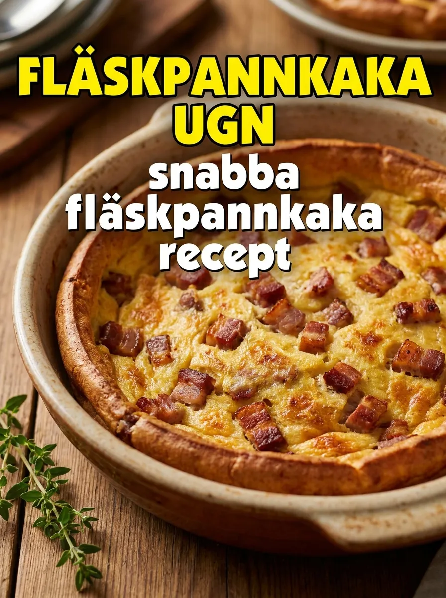 Fläskpannkaka Ugn – Klassisk Svensk Rätt på 25 Minuter