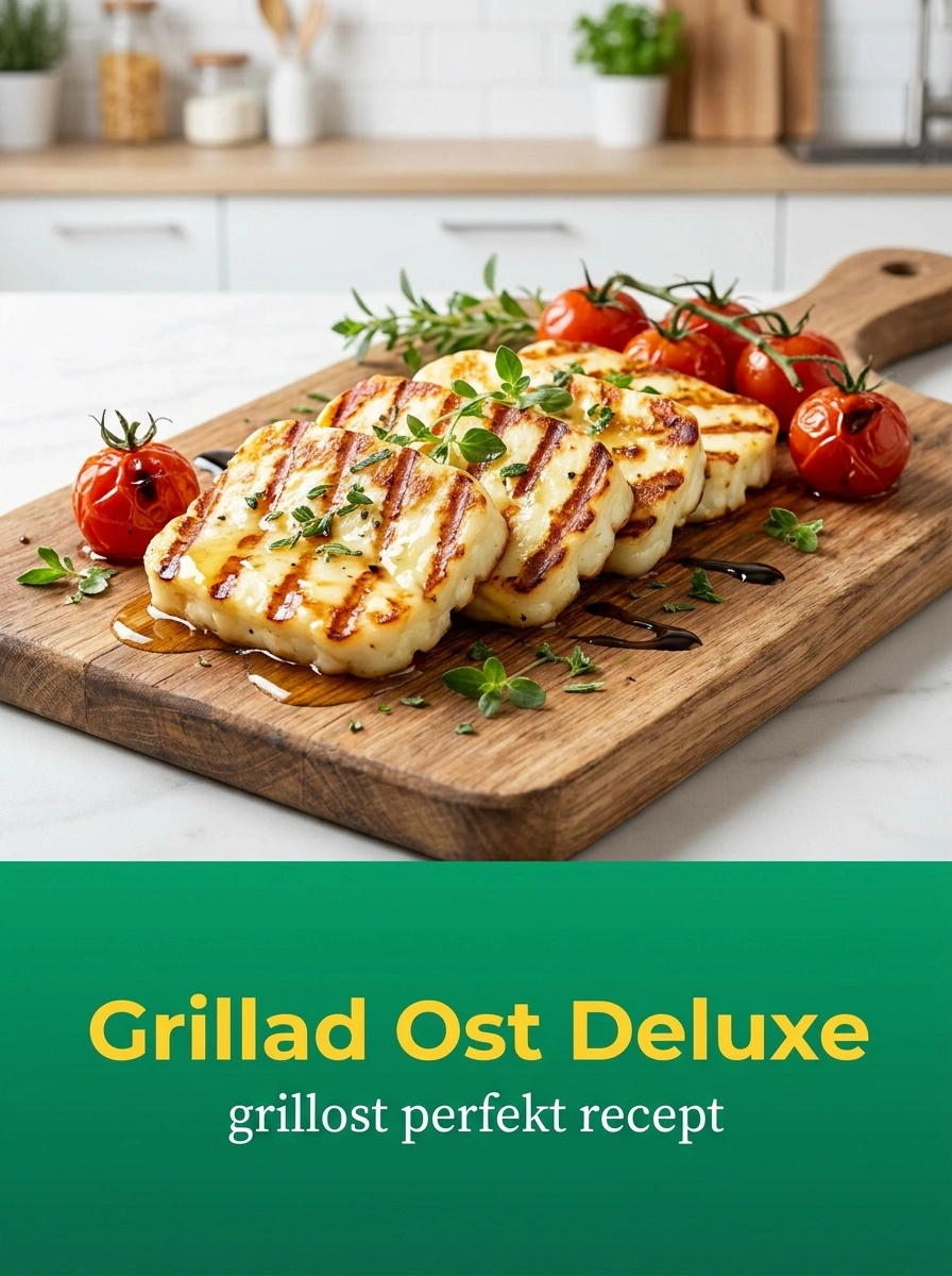 Grillad Ost Deluxe – Krämig Och Smakrik