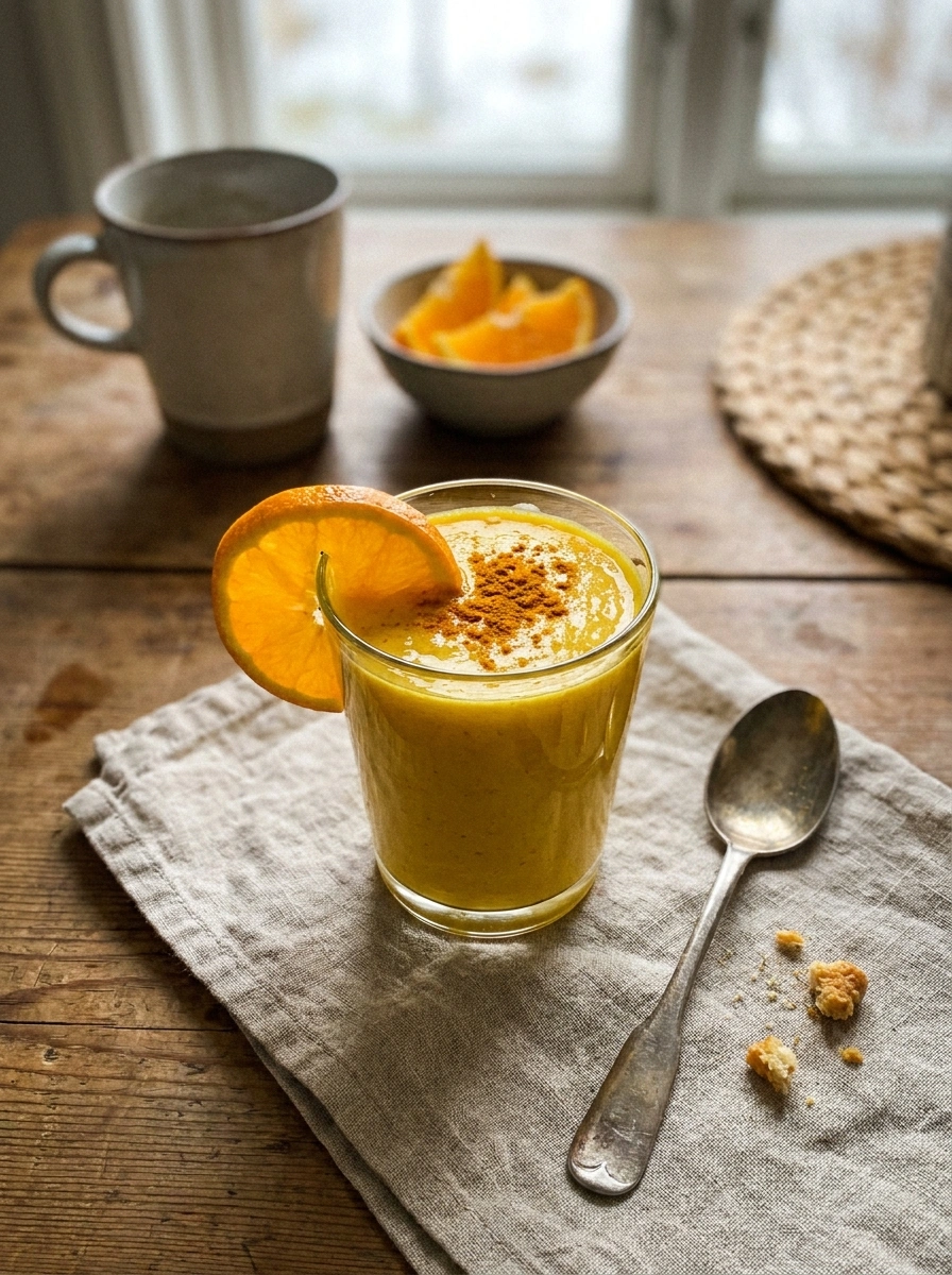 Gurkmeja Apelsin Immunsmoothie – Curcumin Power