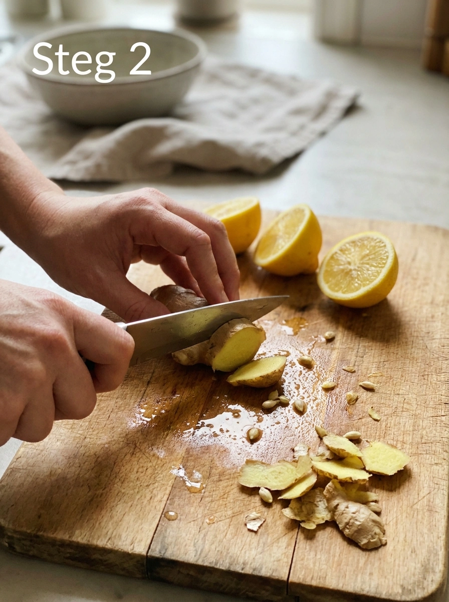 Steg 2: Pressa citroner