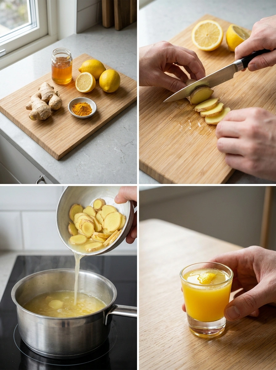 Ingefära Citronshot Turbo – Immunboost Power