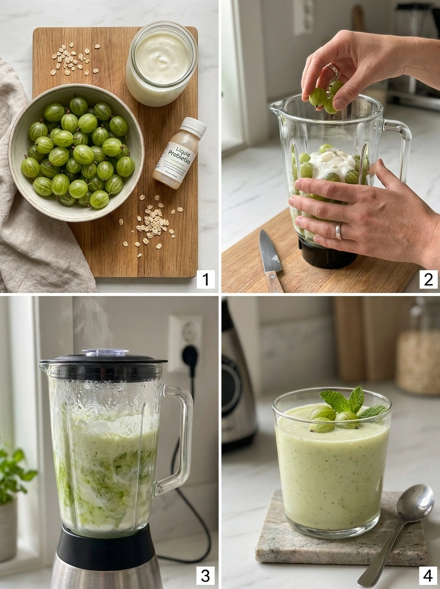 Steg 1: Förbered krusbär