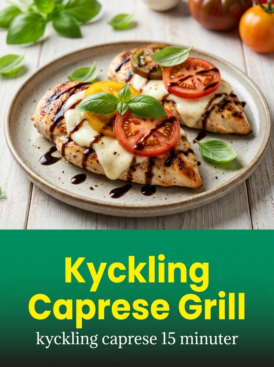 Kyckling Caprese Grill
