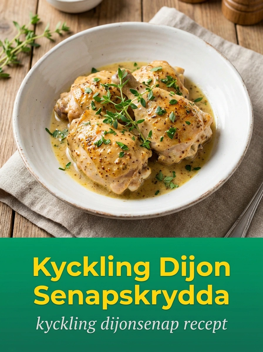 Kyckling Dijon Senapskrydda