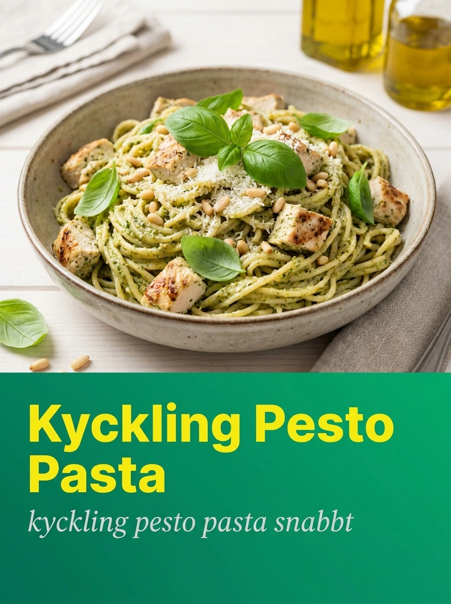 Kyckling Pesto Pasta