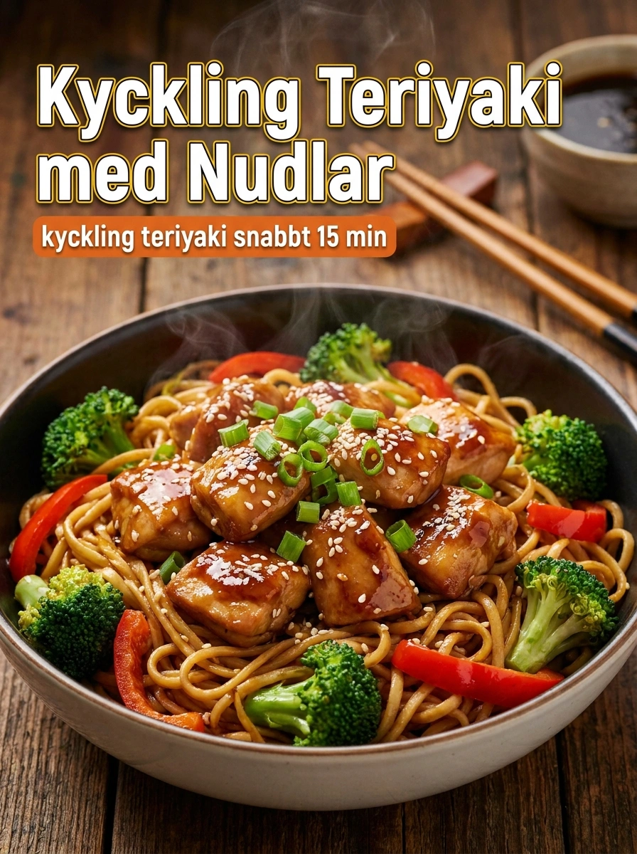 Kyckling Teriyaki med Nudlar