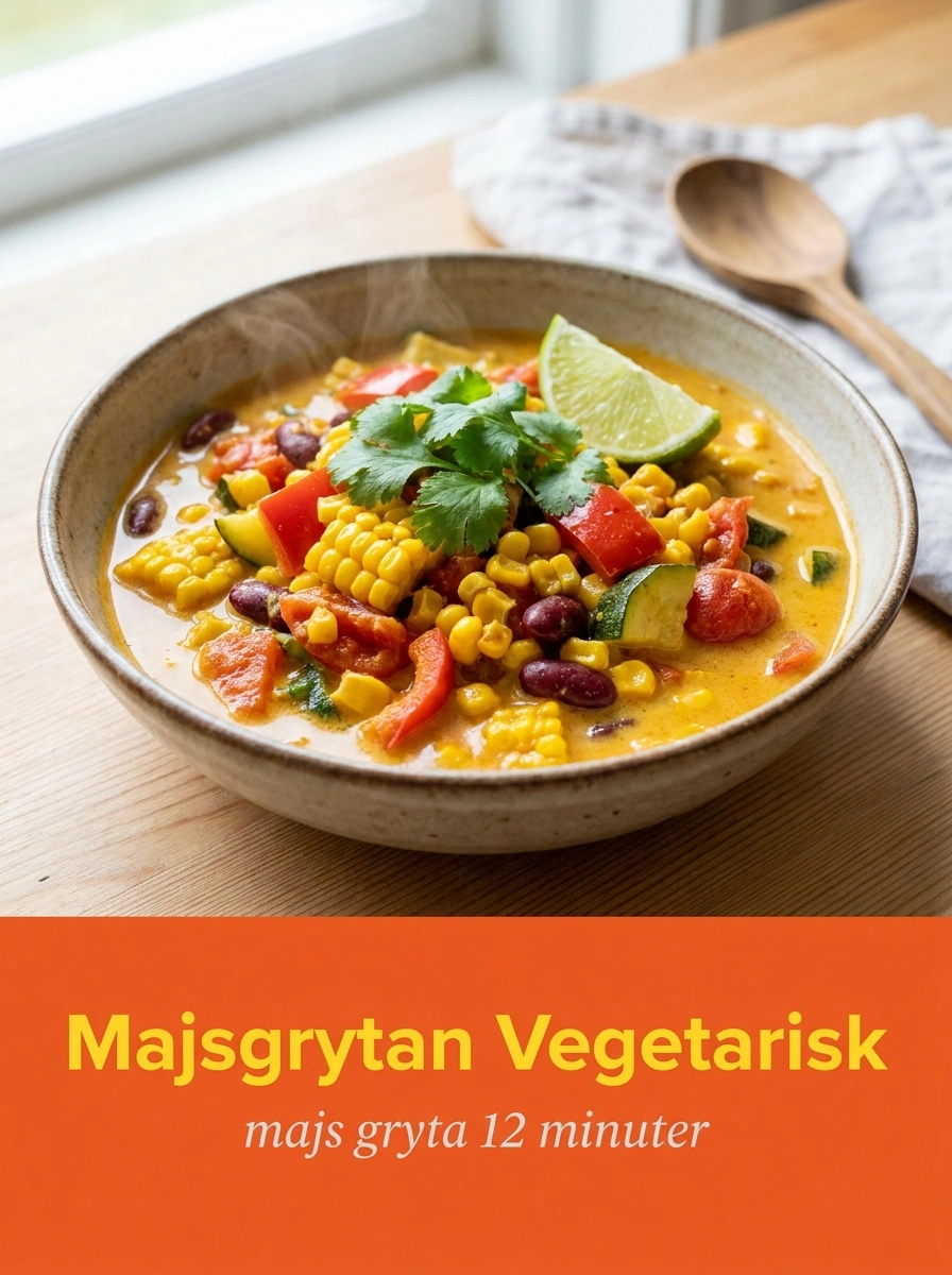 Majsgrytan Vegetarisk – Krämig och Smakrik