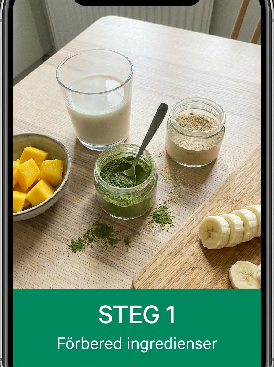 Steg 1: Förbered ingredienser