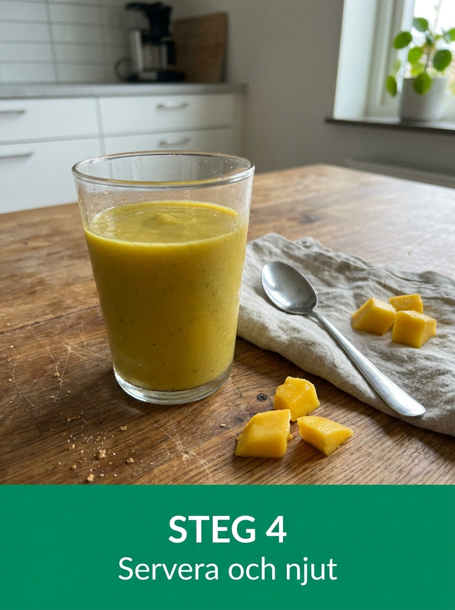 Steg 4: Servera och njut