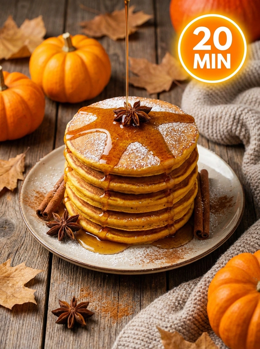 Pumpapannkakor Kryddiga – Perfekta Höstkryddor