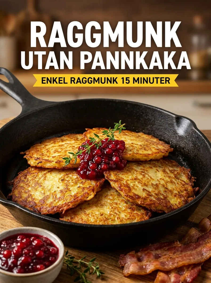 Raggmunk utan Pannkaka – Klassisk Husmanskost på 15 Minuter