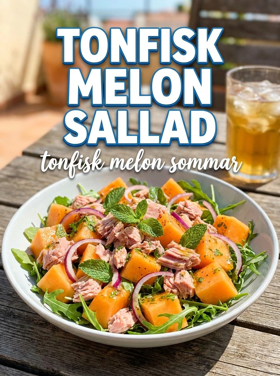 Tonfisk Melon Sallad – Fräsch och Lätt Sommarrätt