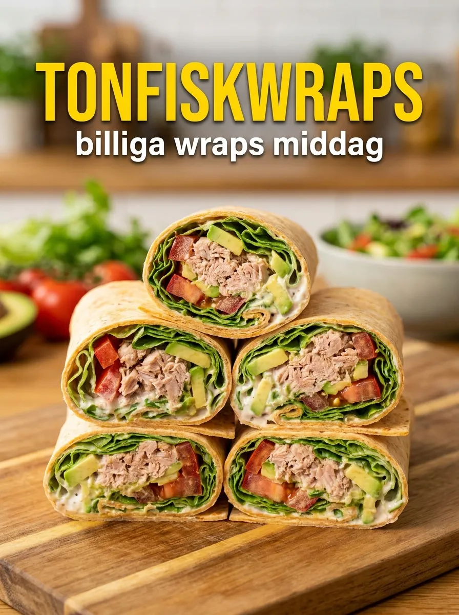 Tonfiskwraps – Billiga och Enkla Wraps till Middag