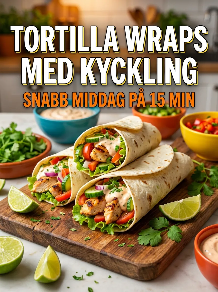 Tortilla Wraps Kyckling