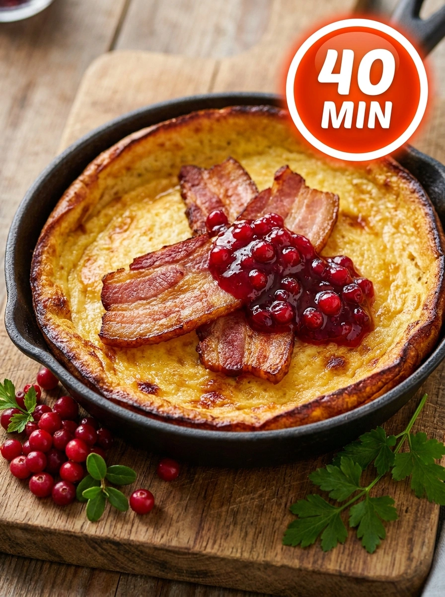 Ugnspannkaka Fläsk Klassisk – Traditionell Svensk Ugnspannkaka