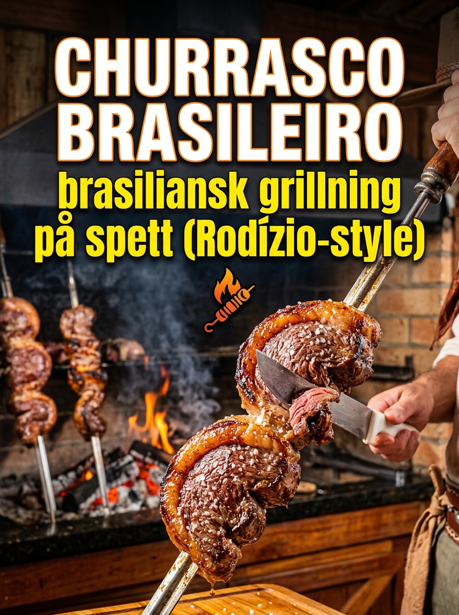 Feijoada – brasiliansk nationalrätt med svarta bönor och kött med torkade, fläskkarré, rökt - hemlagat och gott