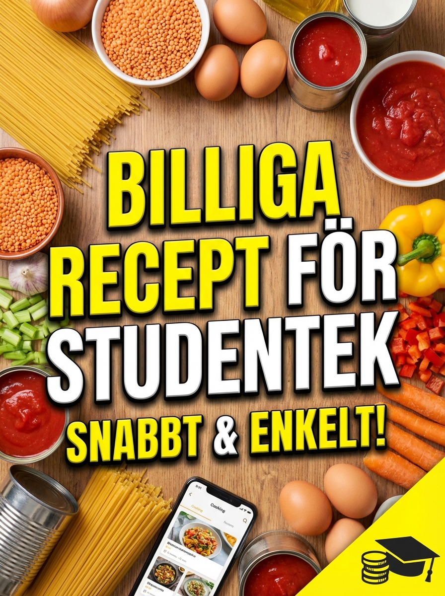 Billiga Recept för Studenter