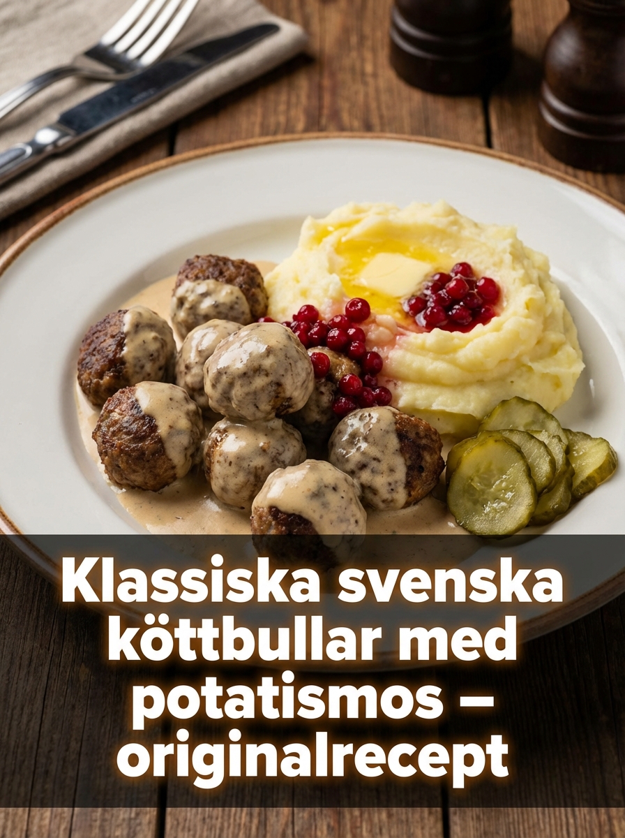 Klassiska Svenska Köttbullar