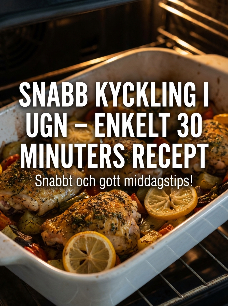 Snabba Middagstips Redaktion - hemlagat recept