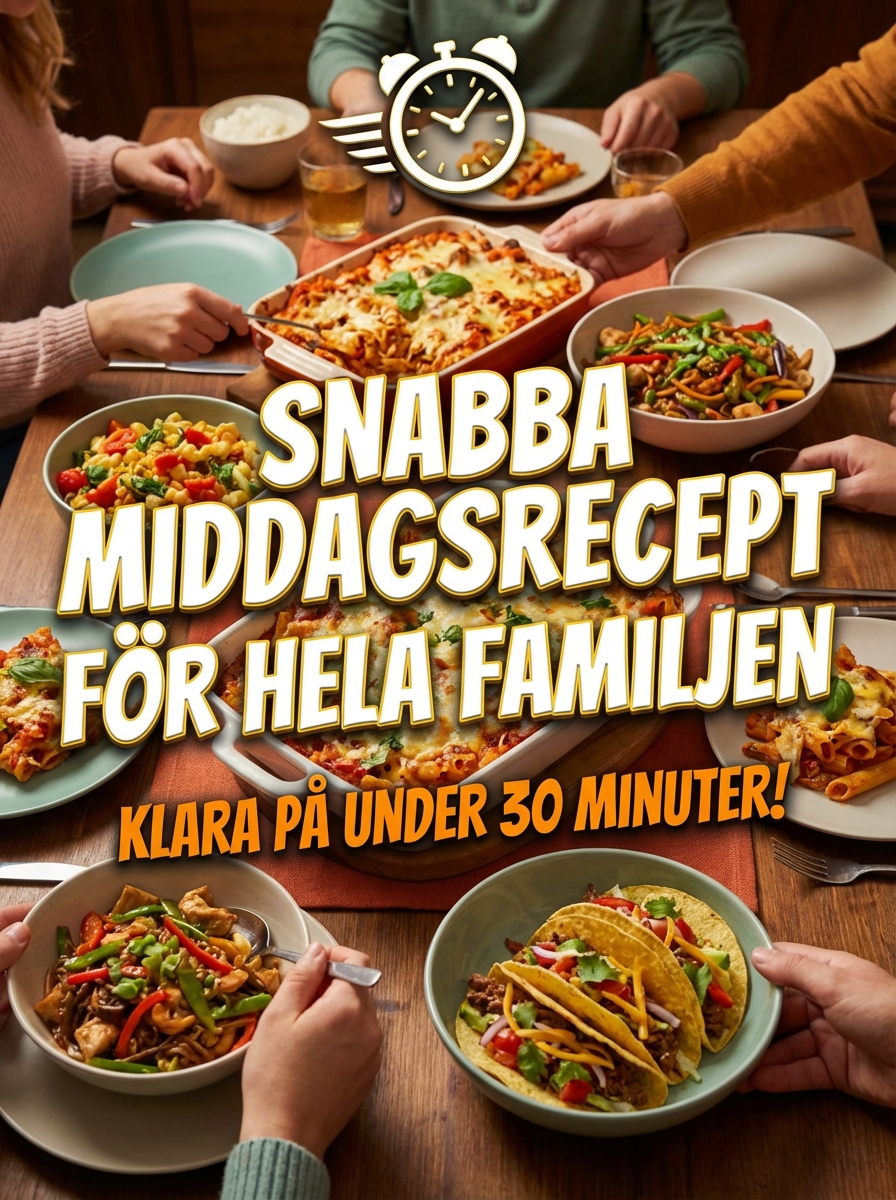 Snabba Middagstips Redaktion - hemlagat recept