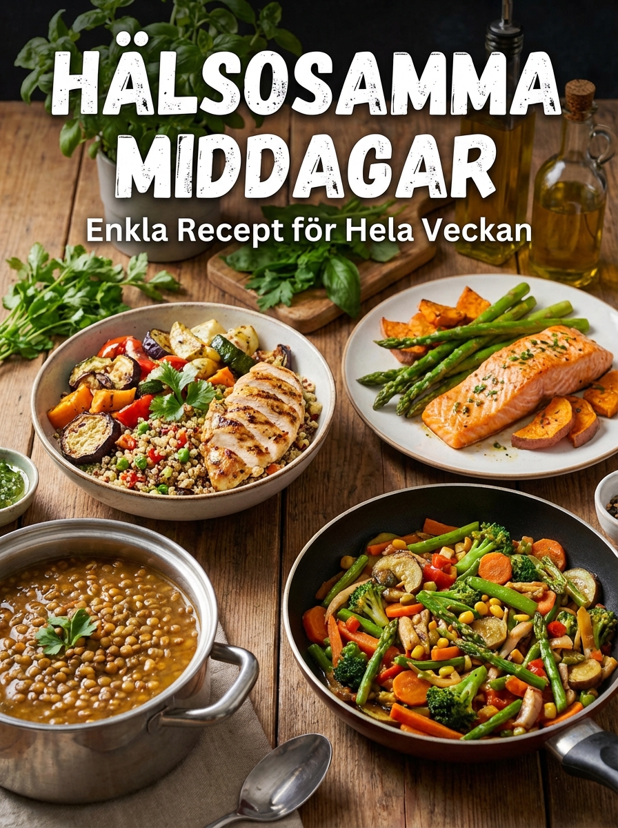 Hälsosamma middagar för hela veckan