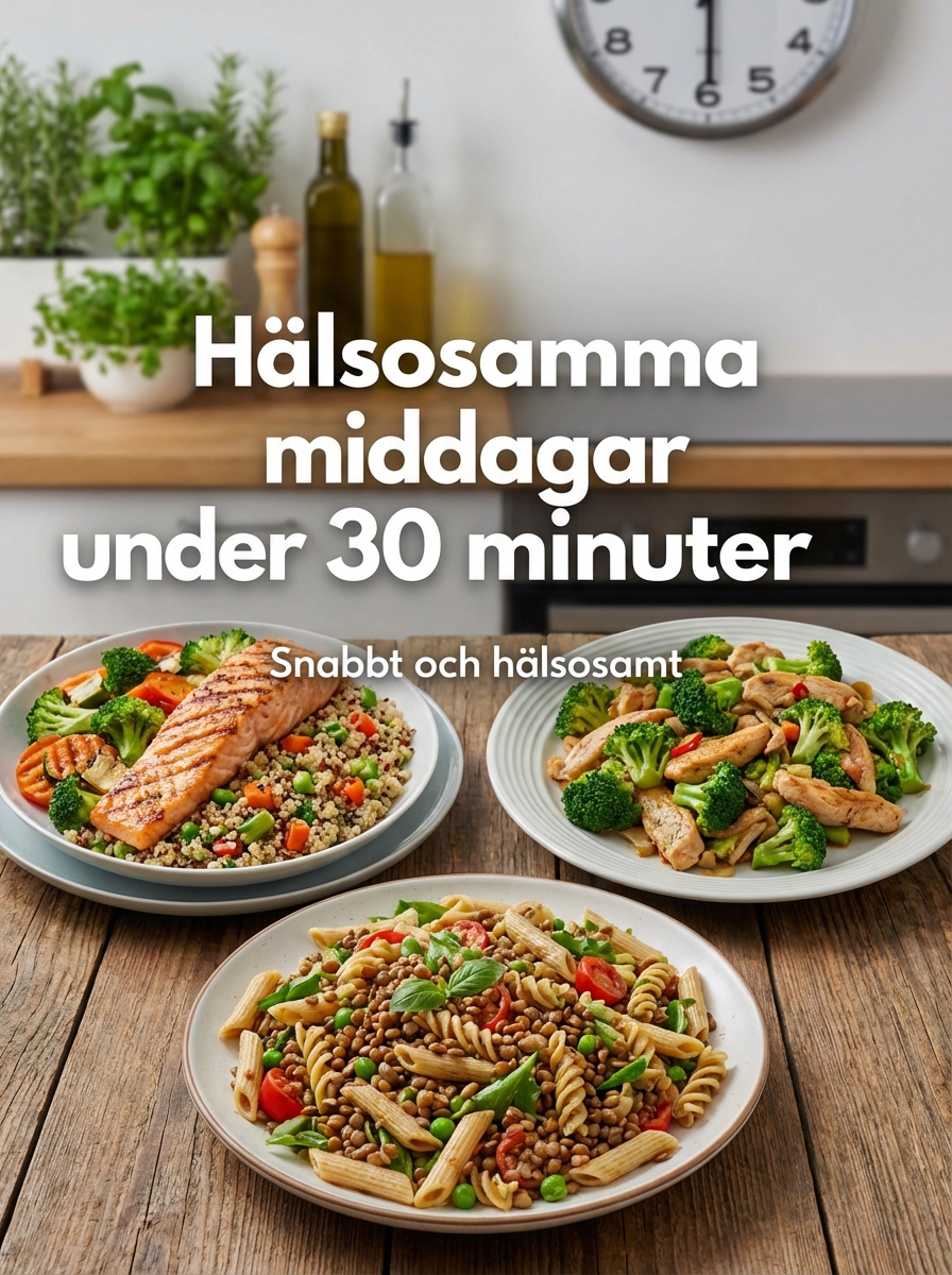 Nyttiga middagar under 30 minuter