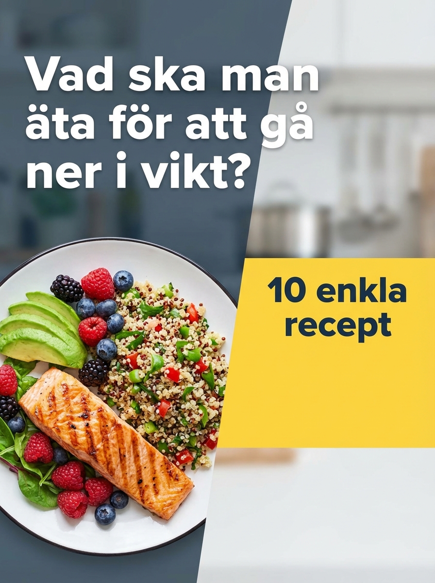 Vad ska man äta för viktminskning