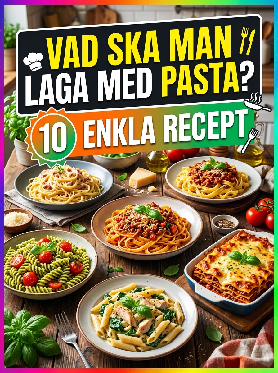 Vad laga med pasta