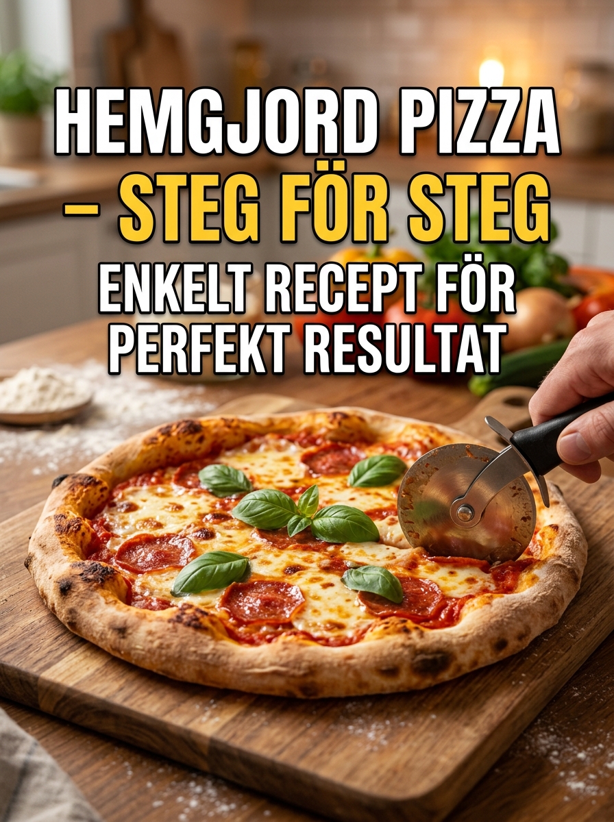 Hemmagjord pizza
