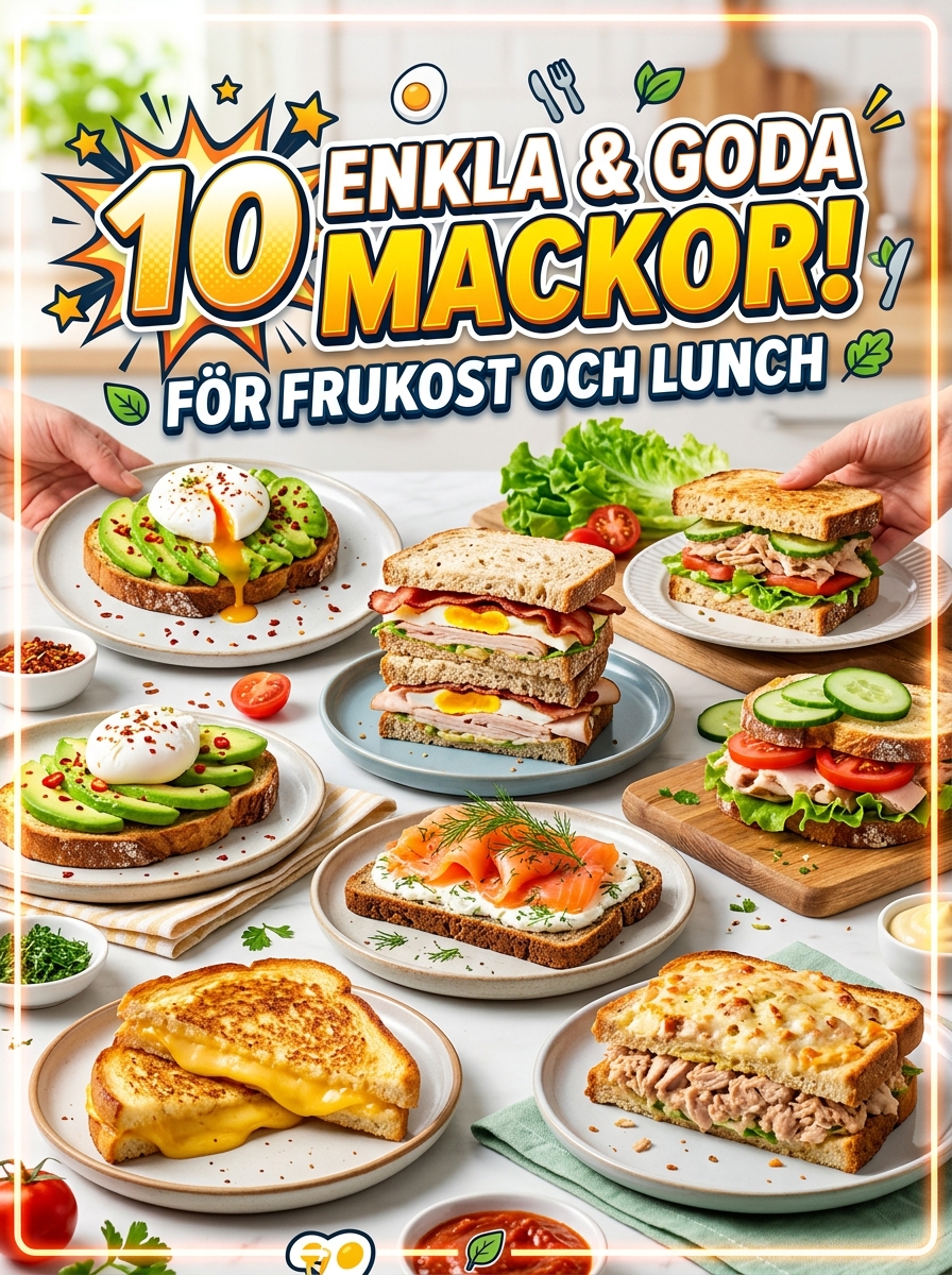 Snabba Middagstips Redaktion - hemlagat recept