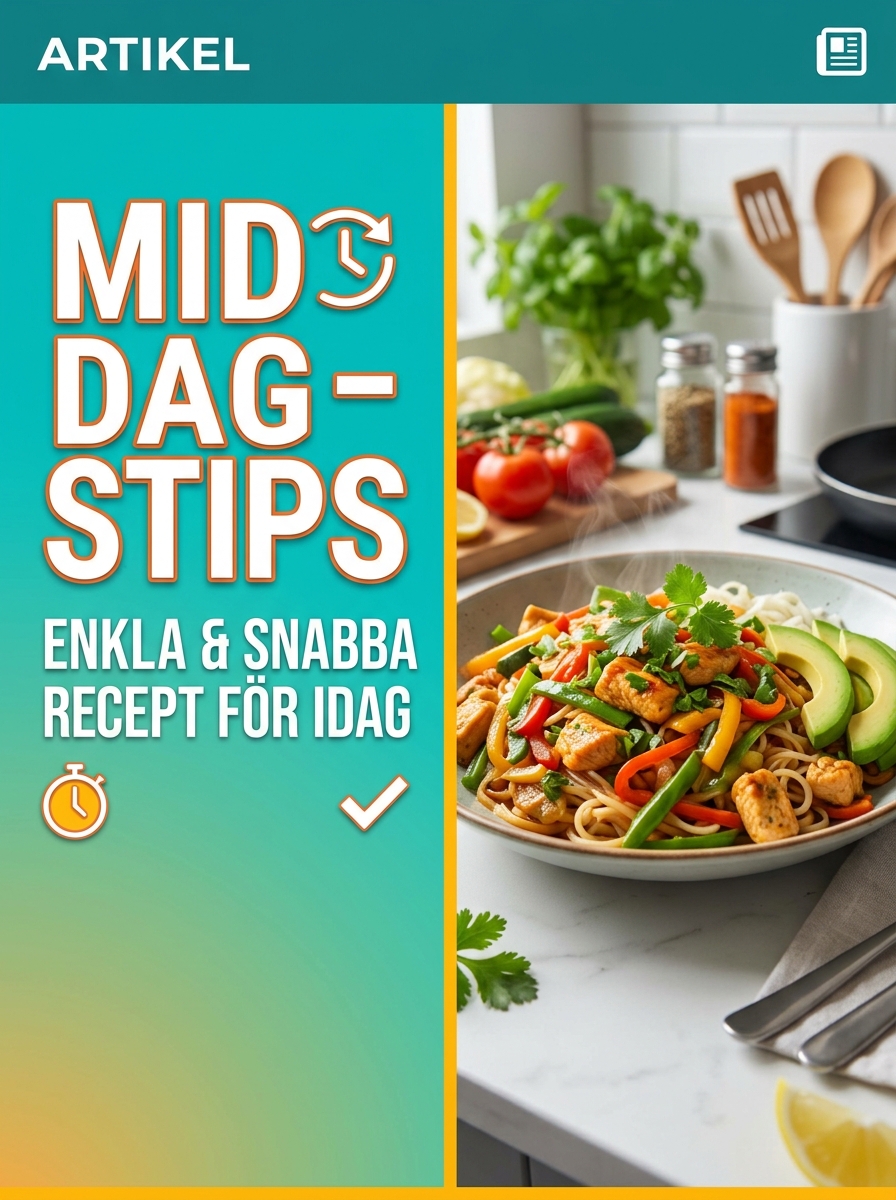 Middagstips för idag