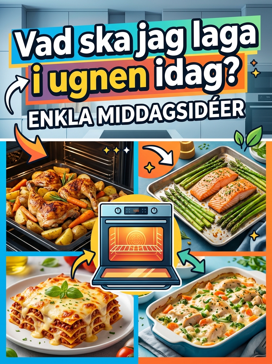 Middagstips för nybörjare – Enkla recept steg för steg - hemlagat recept