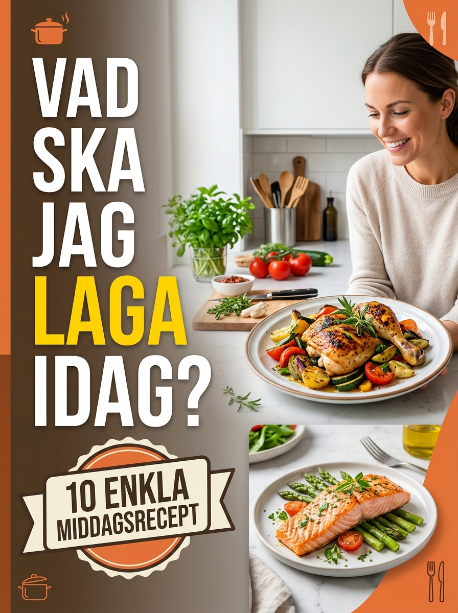 Middagstips under 30 minuter – Snabbt och enkelt - hemlagat recept