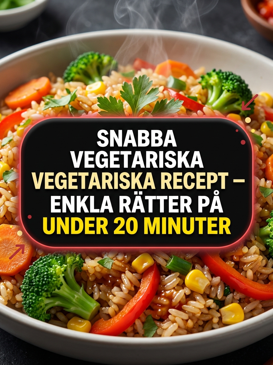 Snabba vegetariska recept