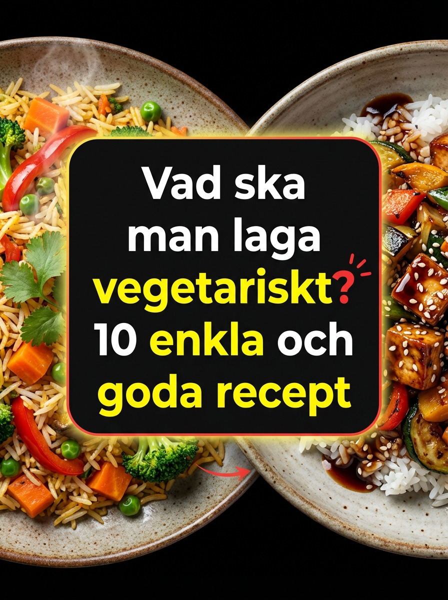 Vad ska man laga vegetariskt - 10 enkla recept